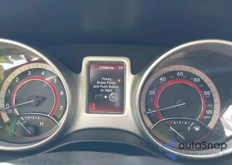 2012 Dodge Journey Sxt из США, поврежденный, VIN 3C4PDCBGXCT331433